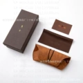 Tom leather sunglasses case set
