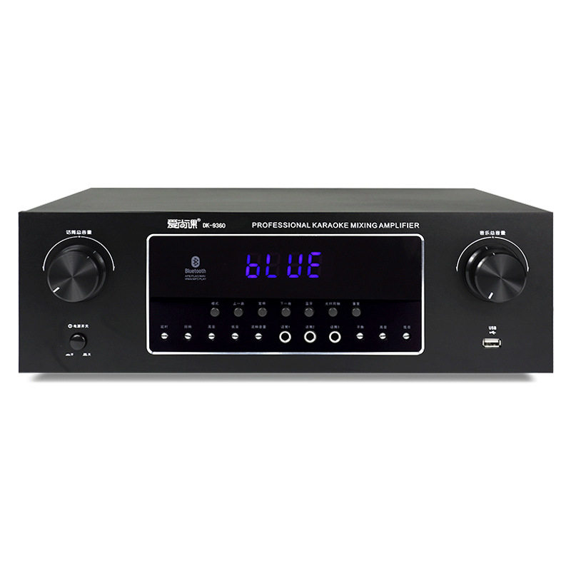 Aishang DK-9360 Stereo Fixed Resistance Amplifier Bluetooth Amplifier 300W KTV Speaker Amplifier