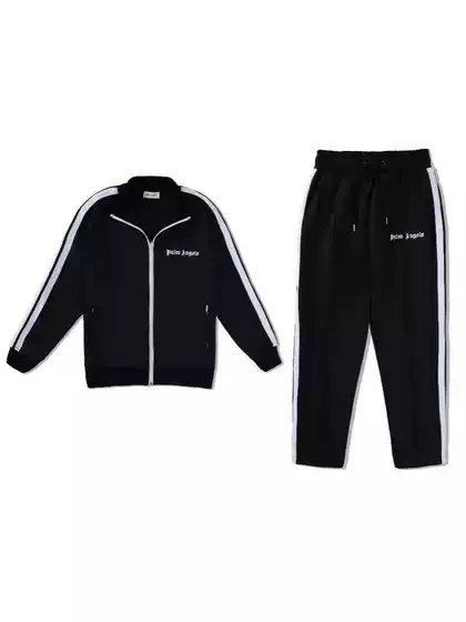 24SS high street retro fashion Angel color matching embroidery casual cross-border coat jacket suit trousers sweater fashion