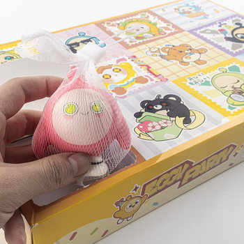 New Product Egg Party Primary School Student Reward Stall Hole Poke Fun Children's Toy Stress Relief Squishy Blind Box