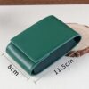 Foreign trade in stock labor portable watch box green portable box labor shi portable watch box high-grade deerskin velvet box