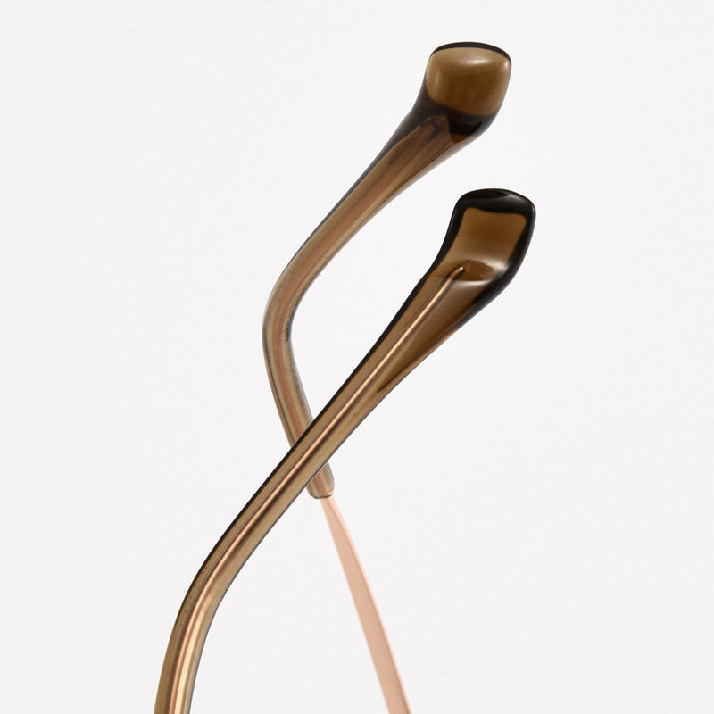 Cross-Border Popular Internet Celebrity Lens-Style Gold Glue Fashion Eyeglass Frames, Unisex Tr90 Eyeglass Frames in a Preppy Style