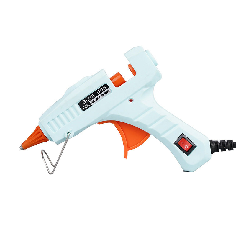 热熔胶枪厂家批发多色多功率胶枪7mm11mm胶棒手工热熔枪不烫手