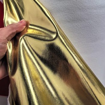 Golden Leather Bag Leather Belt Decorative Leather Golden Napa 0.6mm Imitation Cotton Fleece Bottom Fixed Protective Film