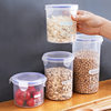 Cross-Border Sealed Plastic Box Storage Jar Transparent Dried Fruit Storage Jar Sealed Jar Kitchen Moisture-Proof Grain Jar