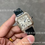f1 factory af factory Dumont Sandusky couple watch Square Guangzhou Railway Station West кожаные кварцевые ретро мужские и женские часы
