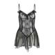 plus size Sex Lingerie Sexy Micro-transparent Uniform Princess Style Pajamas Pure Desire Women's Mesh Sling Small Chest Passion Temptation