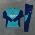 2526 asen blue-green player version half pull suit