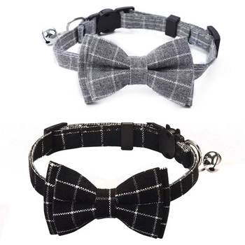 Manufacturer's Ready-Made Cross-Border New Product Cat Collar Bow Detachable Bell Pet Supplies Cat Collar Combination Pack