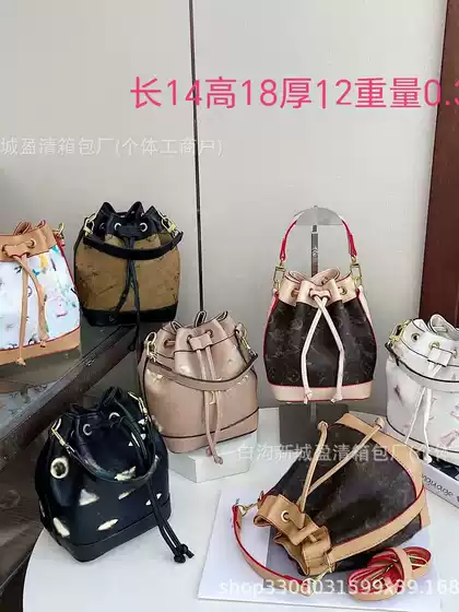 2025 Classic Donkey Family Presbyopic Handbag Shoulder Bag Crossbody Fashion Versatile Bucket Bag Factory Direct Sales Foreign Trade Wholesale
