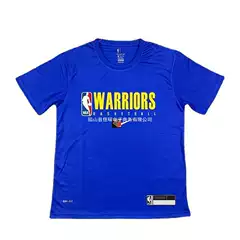 Cross-Border New NBA Short Sleeve Shooting Shirt American Style Basketball Short Sleeve Lakers Nets Warriors Cotton Short Sleeve Loose Fit