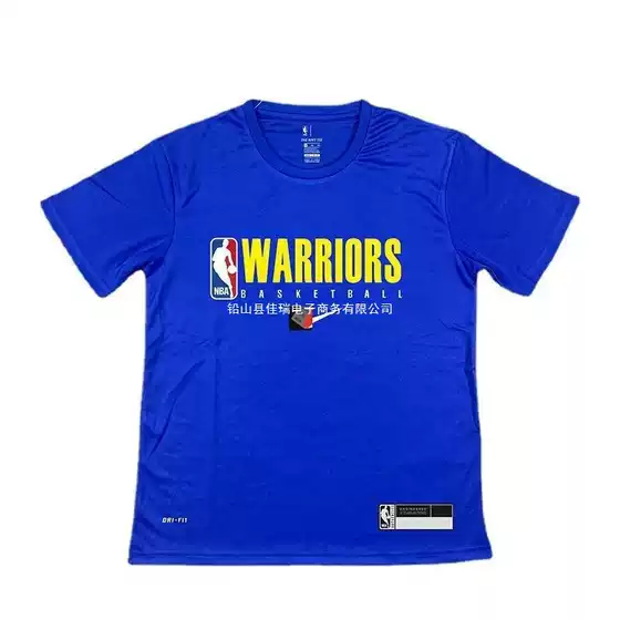 Cross-Border New NBA Short Sleeve Shooting Shirt American Style Basketball Short Sleeve Lakers Nets Warriors Cotton Short Sleeve Loose Fit