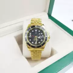 New Hot-Selling Green, Black and Blue Multi-Color Laojia Submariner Same Style Water Ghost Steel Strap Luminous Waterproof Quartz Movement Watch