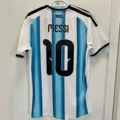 2026 world cup argentina home + printed no. 10