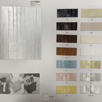 in stock direct selling 1.0mm eel pattern pu leather line leather webbing eel luggage decorative furniture leather