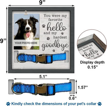 Amazon Wooden Photo Frame Dog Cross-Border Pet Gift Dog Memorial Picture Frame