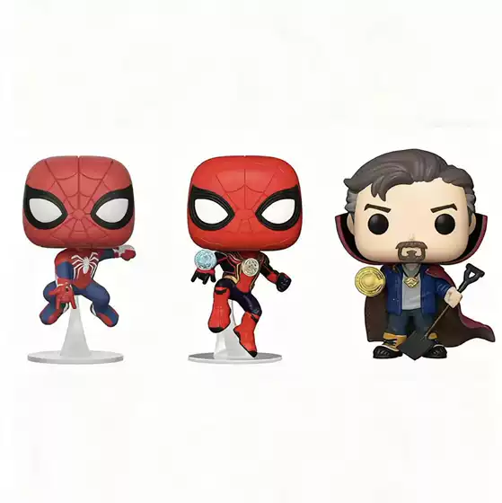 Cross-Border Best-Selling Spider-Man 3, Heroes Without Return Peripherals, Doctor Strange 912, Spider-Man 913 Figures