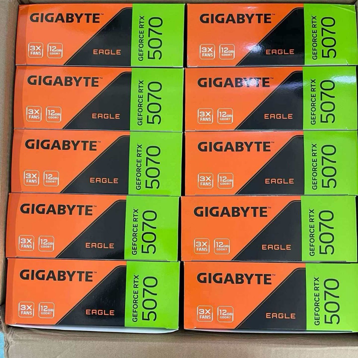 Видеокарта 5070TI ASUS/NVIDIA/Colorful/Gigabyte/Zotac/Gengsheng 5060/5070/5080 full Изображение 1