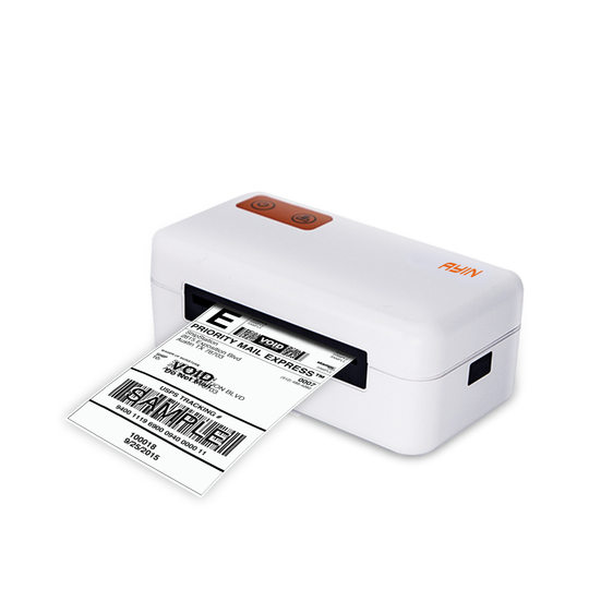 E-commerce logistics electronic face sheet printer express delivery barcode label printer portable business