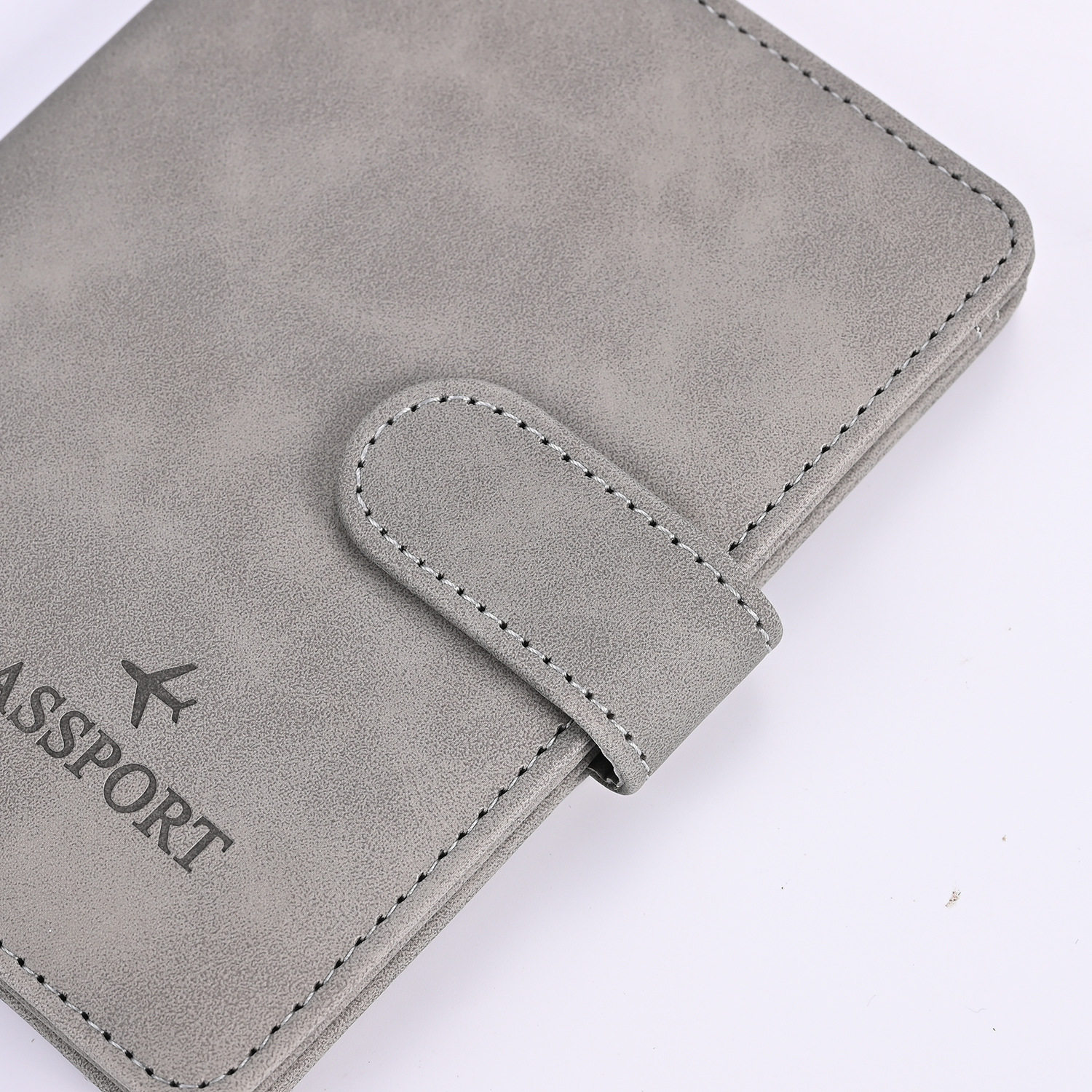 New Magnetic Buckle Rfid Multifunctional Travel Anti-Magnetic Passport Holder Passport Cover Luggage Tag Ticket Holder Ready for Sale