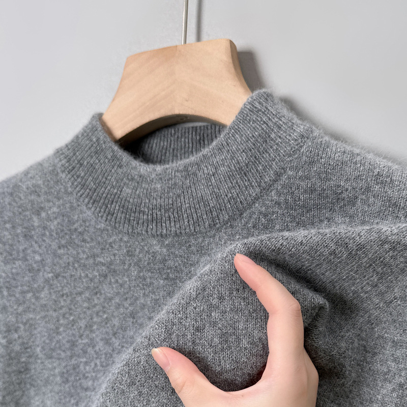 Goodbye knitted sweaters for men, half turtleneck sweaters,...