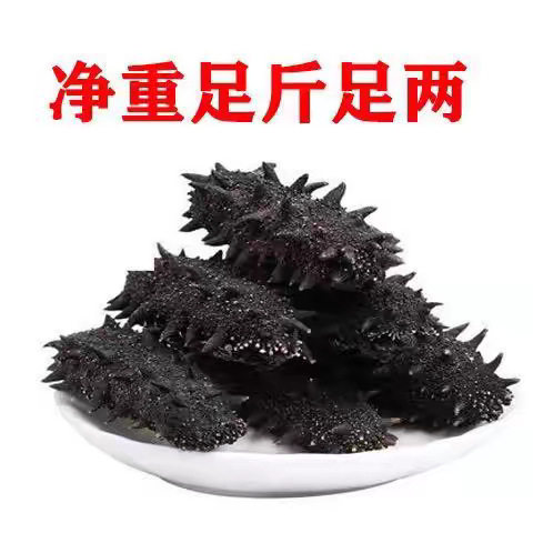 Dalian Pure Wild Sea Cucumber Dry Goods Light Dried Sea Cucumber Liaodong Sea Cucumber Long Island Sea Cucumber Deep Sea Liaodong Sea Cucumber Gift Box Sf Express