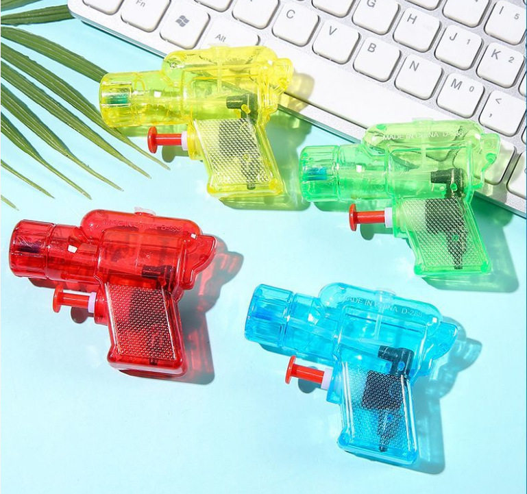 夏季儿童水枪跑男沙滩户外戏水大容量抽拉式迷你喷水枪打水仗玩具