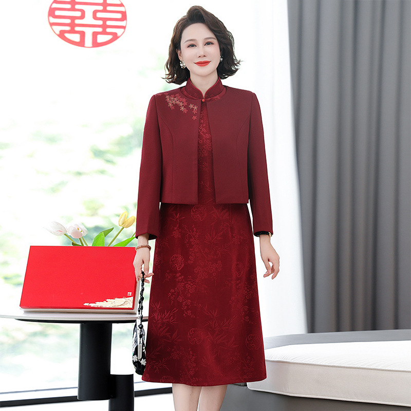 Chỉ Size 3Xl Sale Sốc: Đồ Bộ Nữ Shdg Dài Tay Cả Bộ 2 Món Hàng Mùa Xuân Thu Đông Trung Niên Dùng Trong Lễ Cưới Thời Trang Nữ Chất Liệu G04 Sản Phẩm Mới, (Miễn Phí Vận Chuyển Toàn Quốc).
