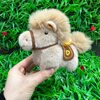Chengdu Yuanbao Pony Gift Small Pendant Year of the Horse Mascot Ornament Plush Doll Keychain