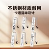Cross-Border Best-Selling Amazon New Stainless Steel Engraved Bookmark Cartoon Cat Keychain Teacher Student Gift