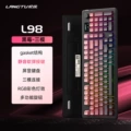 Blackberry [98-key, tri-mode connectivity + soft-touch structure + rgb lighting effects] with logo display