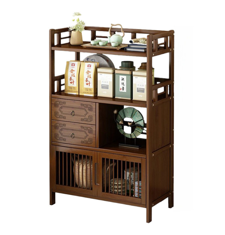 Side Cabinet, Sofa, Corner Table, Small Tea Cabinet, Solid Wood Tea Set, Tea Storage Cabinet, Tea Cabinet, Storage Rack, Tea Table, Coffee Table