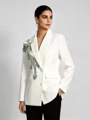 Korean Style Elegant and Stylish Slim-Fit Blazer for Commuting, 2026 Autumn New Niche High-End Women's Suit Jacket