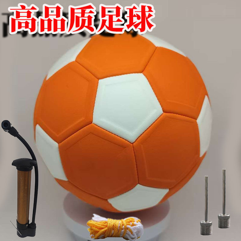 Manufacturer's Cross-Border Hot Selling Amazon Arc Curve Magic No. 4 3 Football Machine Sewn Indentation No. 5 Eva Spin Football