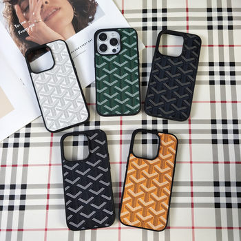 Trendy Dog-Tooth Pattern Suitable for Apple 16/15/14/13 Pro Max Large Hole Phone Case iPhone 17 Simple Anti-Drop