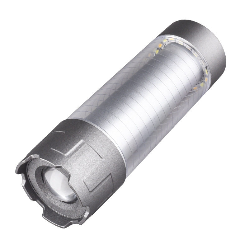 New Camping Light Outdoor Lighting Flashlight Stall Portable Light Tent Light Multi-Function Rechargeable Camping Light Portable