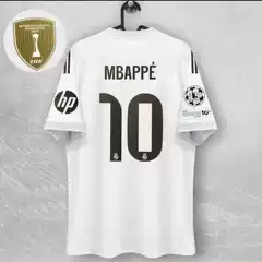 2526 Real Madrid No. 9 Mbappe No. 5 Bellingham No. 7 C. Ronaldo Jersey Home and Away Football Uniform