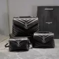 Black silver buckle