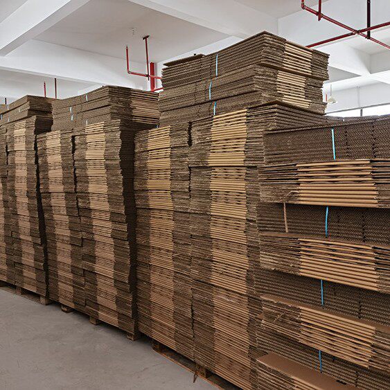 Haina Packaging Five-Layer Kraft Paper Corrugated Carton Factory Customizes Bc Corrugated/Eb Corrugated/Ee Corrugated Express Turnover Boxes
