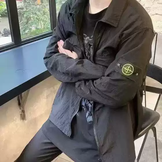 Spring and Summer Versatile Metal Nylon Multi-Pocket Men's and Women's Trendy High-Quality Reflective Waterproof Sunscreen Breathable Jacket