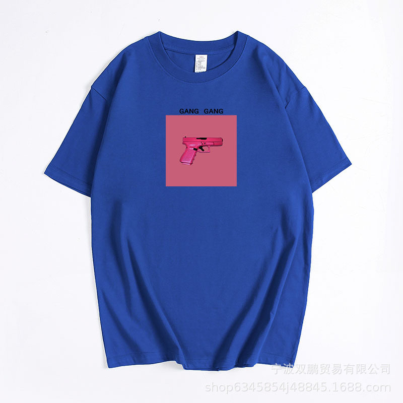 Womens Summer Graphic T Shirt Loose Fit Round Neck 100 Cotton Versatile Style Casual Wear Wholesale Available