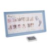 PP Baby 12 Months Hand Footprint Commemorative Photo Frame Infant Year Old Growth Record Creative Photo Frame Cross Border