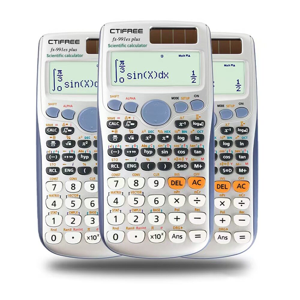 跨境fx991esplus2nd函数计算器学生科学计算器矩阵复数解方程logo