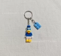 Donald duck + blue building blocks