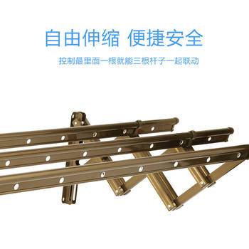 ✅ Includes Installation, Reinforced Aluminum Alloy Outdoor Retractable Clothes Drying Rack for Drying Quilts and Bed Sheets, Includes Clips