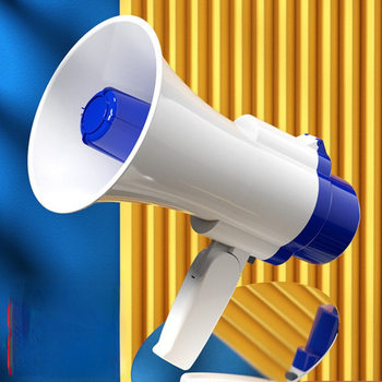 Handheld Loudspeaker for Street Vending, Loudspeaker, Loudspeaker, High Volume, Super Loud, Loud Recording Speaker