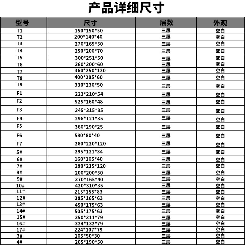 Airplane Box, Extra Hard Cardboard Box, Clothing Packaging Box, Airplane Box for Jewelry, Packaging Box for Express Delivery, Cardboard Box
