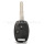 Подходит для Honda Accord Fengfan Civic CRV HRV 2/3 ключа прямая пластина корпус автомобильного ключа с дистанционным управлением плоский фрезерный эмбрион mini 5