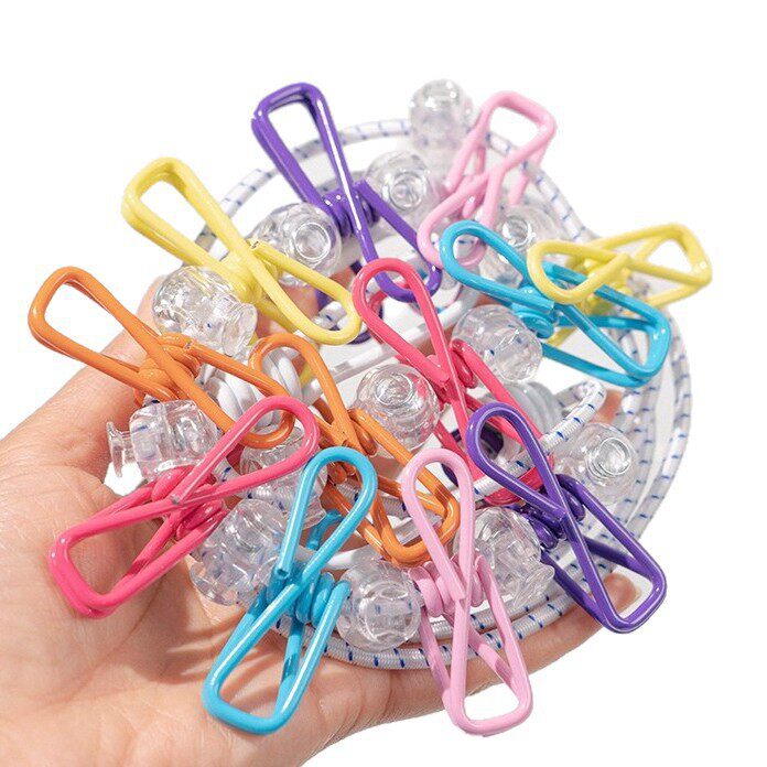 Travel Clothesline Hotel Outdoor Portable Clothesline Windproof Dormitory Indoor Clothesline Travel Tool Multi-Function