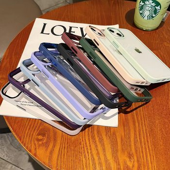 European and American gold shield for iPhone16P high permeability mobile phone case pc Apple 14 metal lens protective cover 13P wholesale